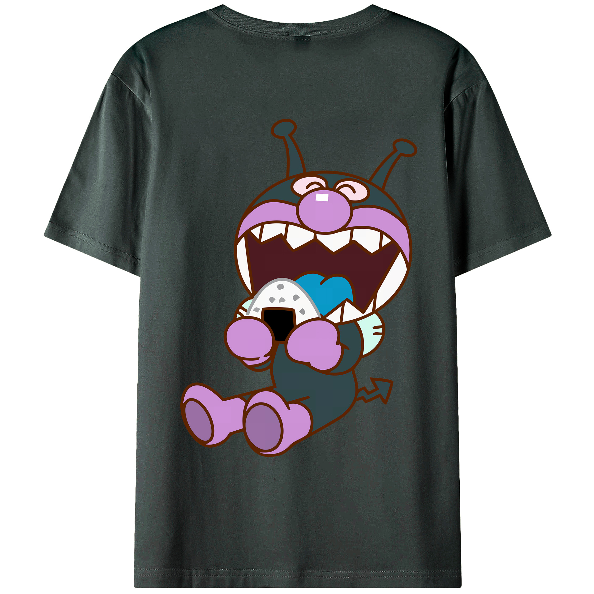 （画像用） アンパンマン Anpanman 綿100％ メンズ半袖Tシャツ（バックプリント） 通気性